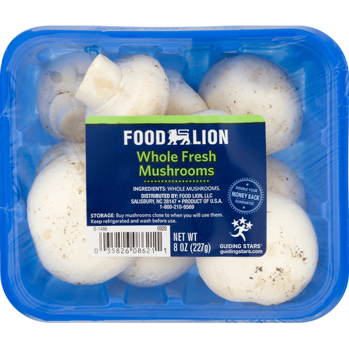 Food Lion Mushrooms, Whole Fresh (8 oz) Delivery or Pickup Near Me ...