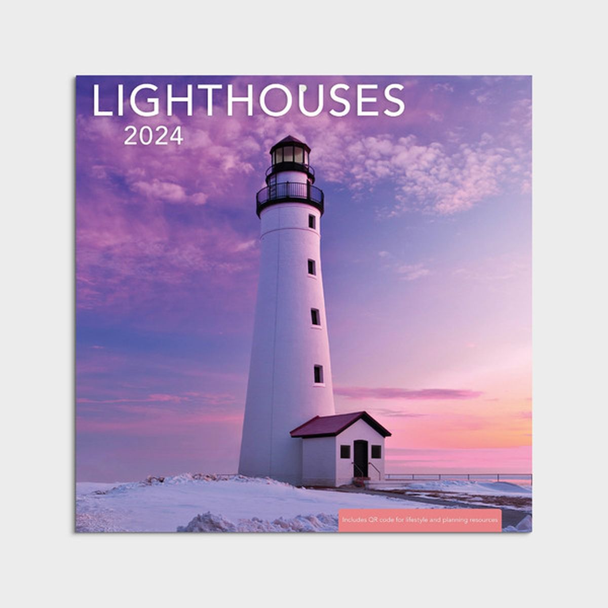 DaySpring 2024 -12 Month Lighthouses Hanging Wall Calendar, 12 x 12 ...