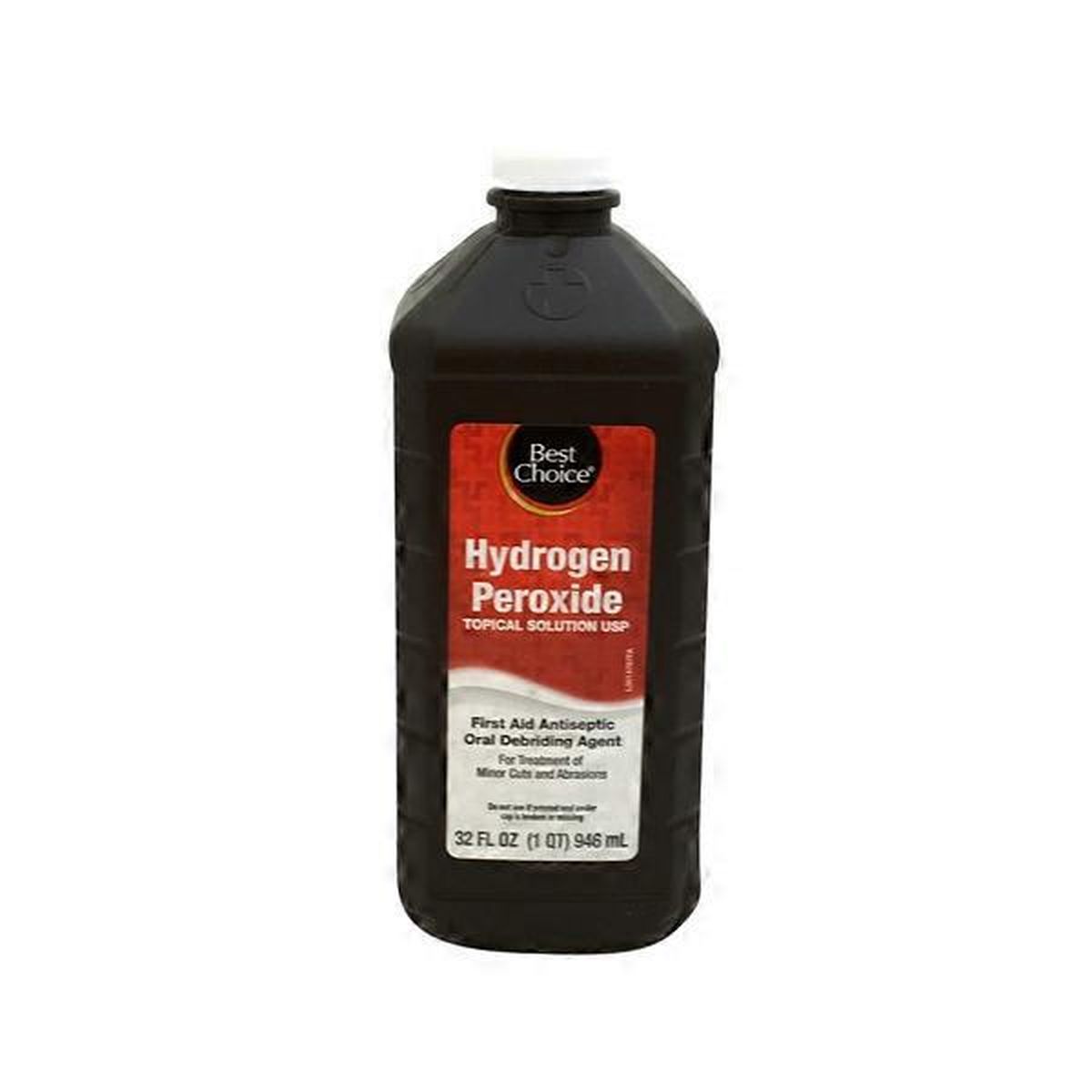 Best Choice Hydrogen Peroxide Usp First Aid Antiseptic Oral Debriding