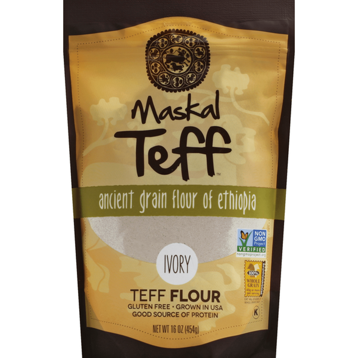 Maskal Teff Teff Flour, Ivory (16 Oz) Delivery Or Pickup Near Me ...