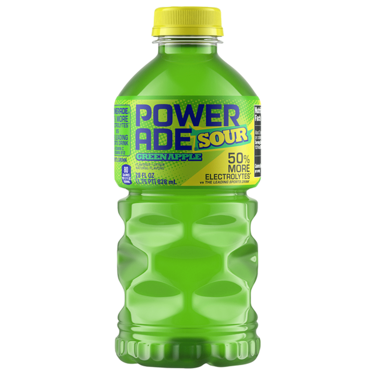 POWERADE Sports Drink, Green Apple, Sour (28 fl oz) Delivery or Pickup ...