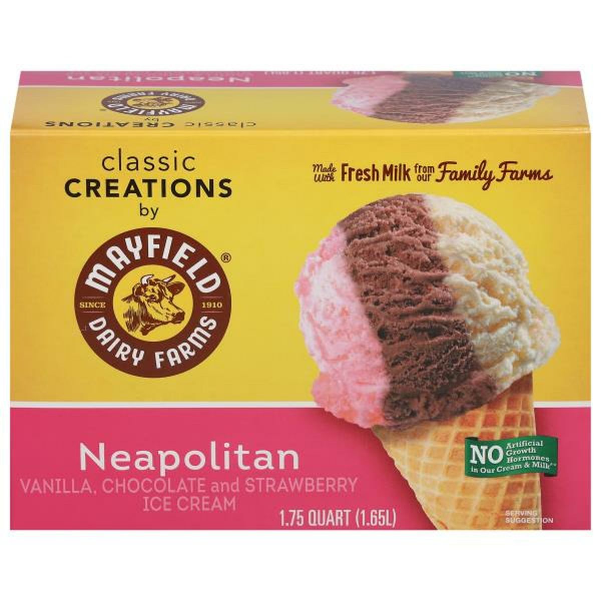 Mayfield Dairy Farms Classic Neapolitan Ice Cream