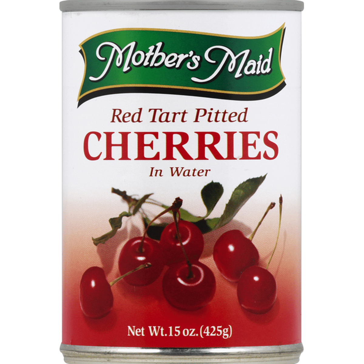 Dark Sweet Pitted Cherries in Water