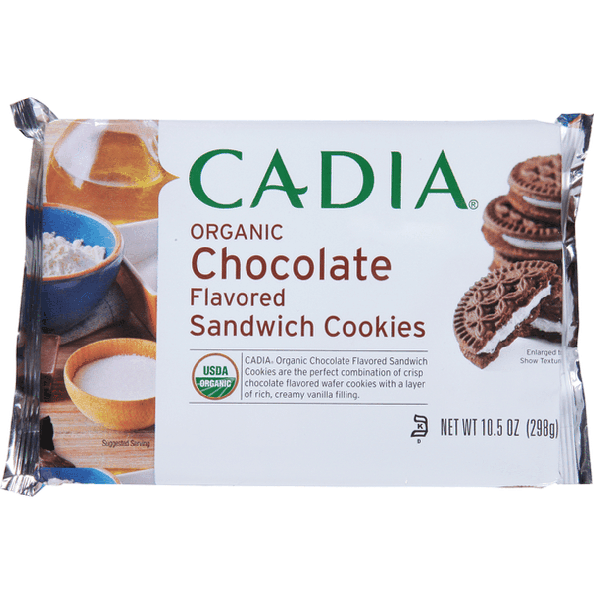 Cadia Sandwich Cookies Organic Chocolate Flavored 105 Oz Delivery Or Pickup Near Me Instacart 7299