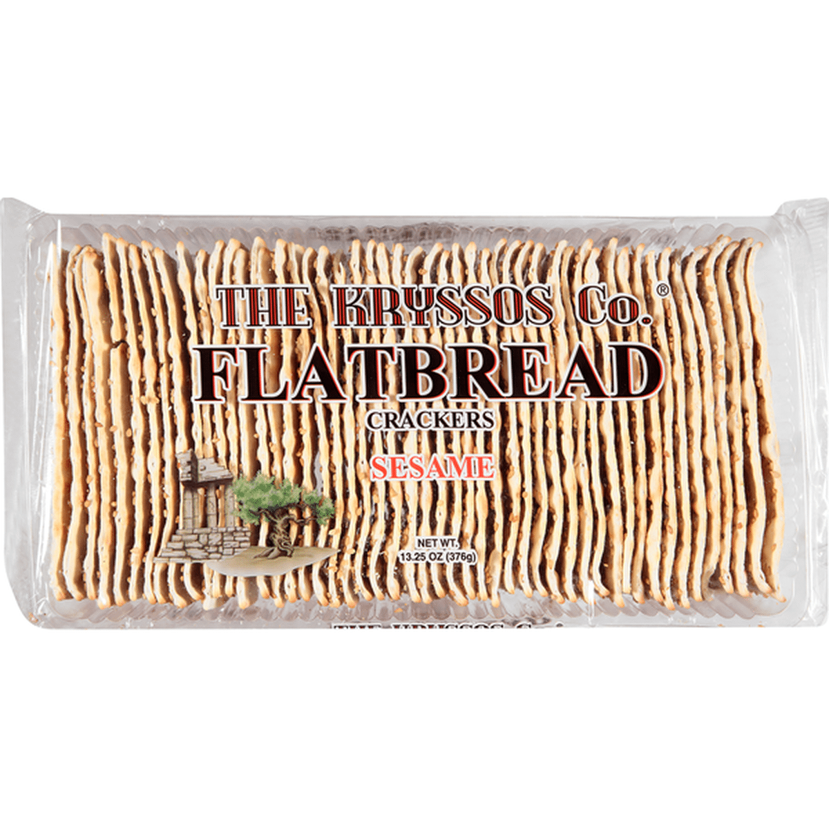 The Kryssos Co. Flatbread Crackers, Sesame (13.25 Oz) Delivery Or ...