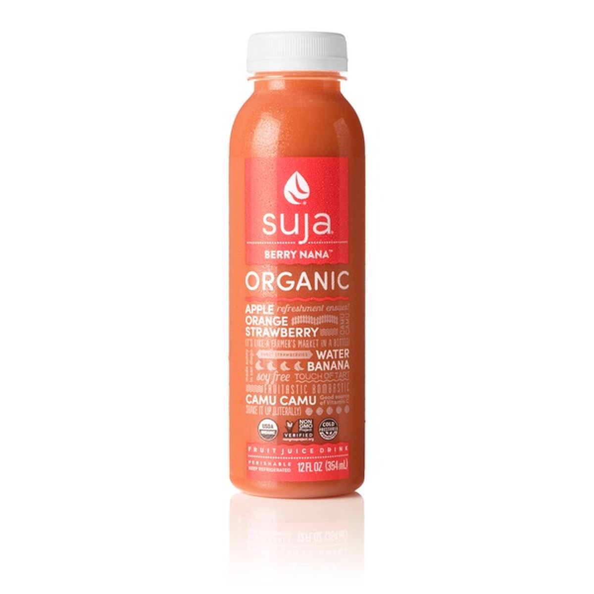 Suja Organic Berry Nana Fruit Juice Drink 12 Fl Oz Delivery Or Pickup Near Me Instacart