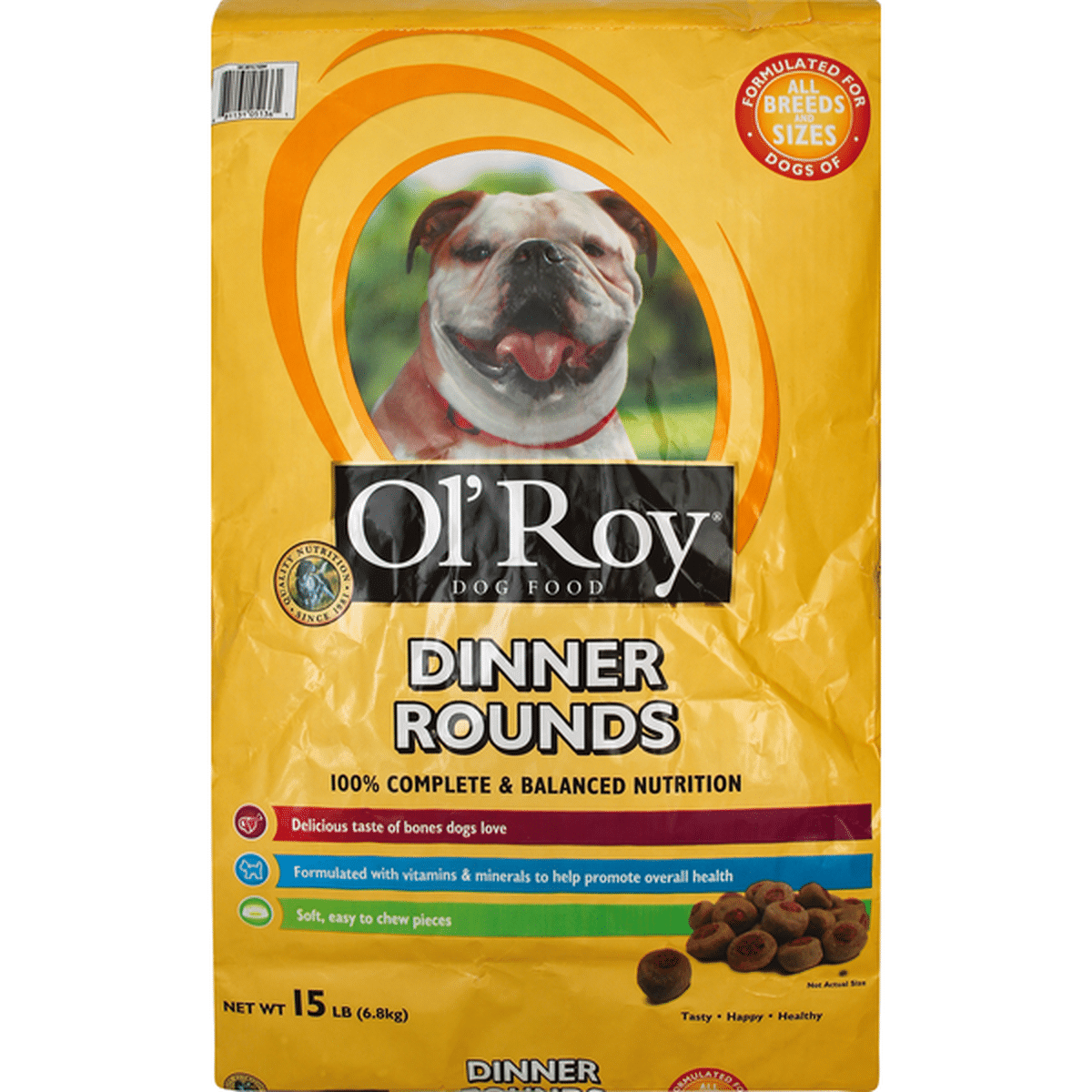 Ol Roy Dog Food Dinner Rounds 15 lb Delivery or Pickup Near Me