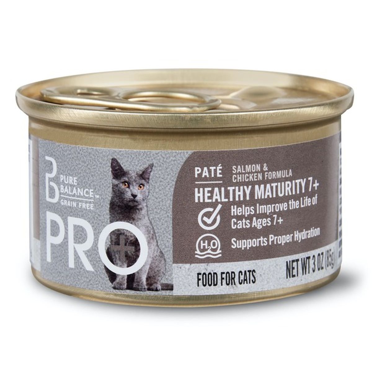 Pure Balance Grain Free Salmon Chicken Recipe Pro Pate Food For Cats 3 oz Delivery or Pickup Near Me Instacart