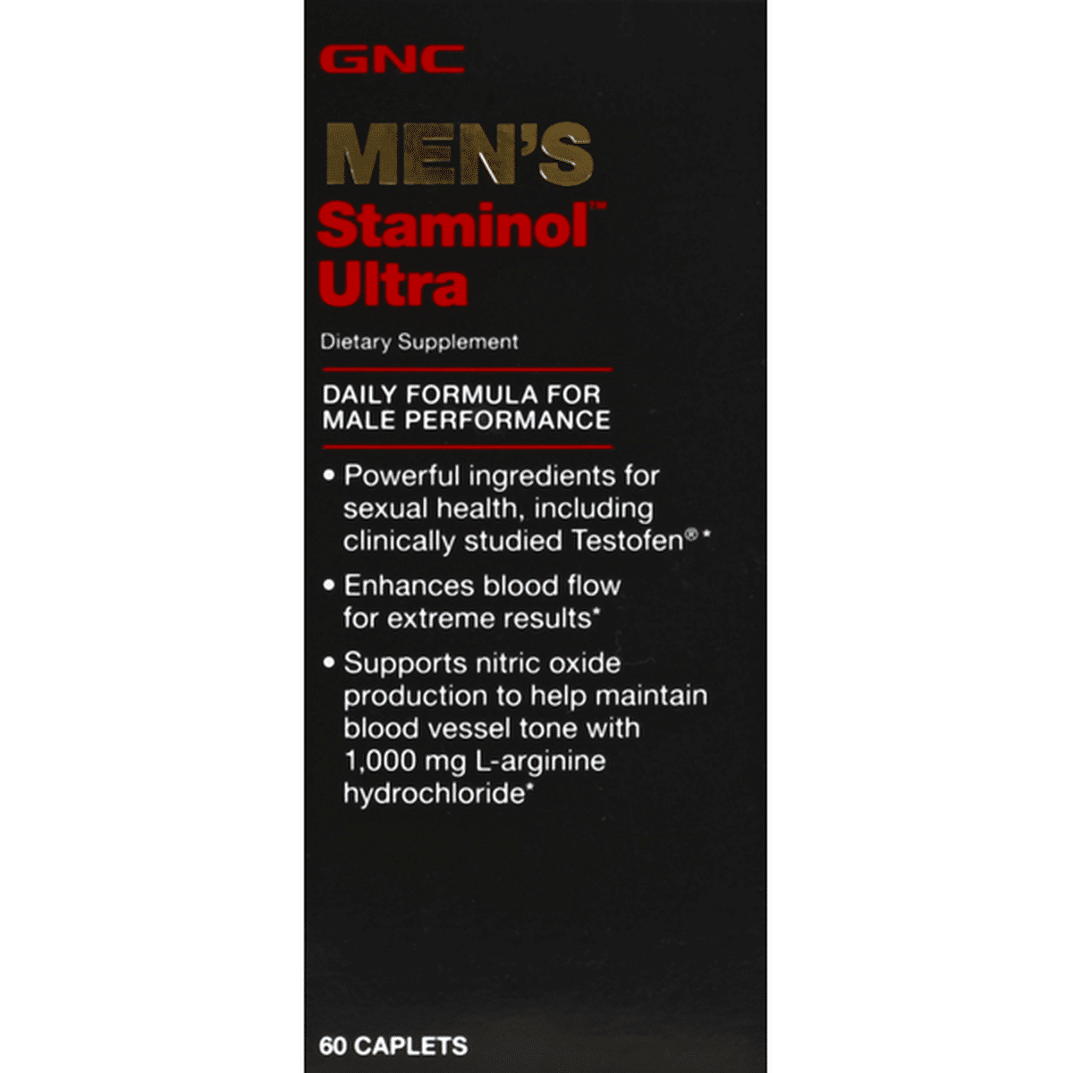 Gnc Staminol Ultra Mens Caplets 60 Each Delivery Or Pickup Near Me Instacart