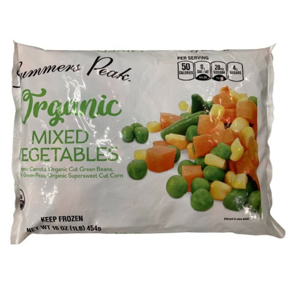 Summers Peak Organic Mixed Vegetables 16 Oz Delivery Or Pickup Near Me Instacart 3240