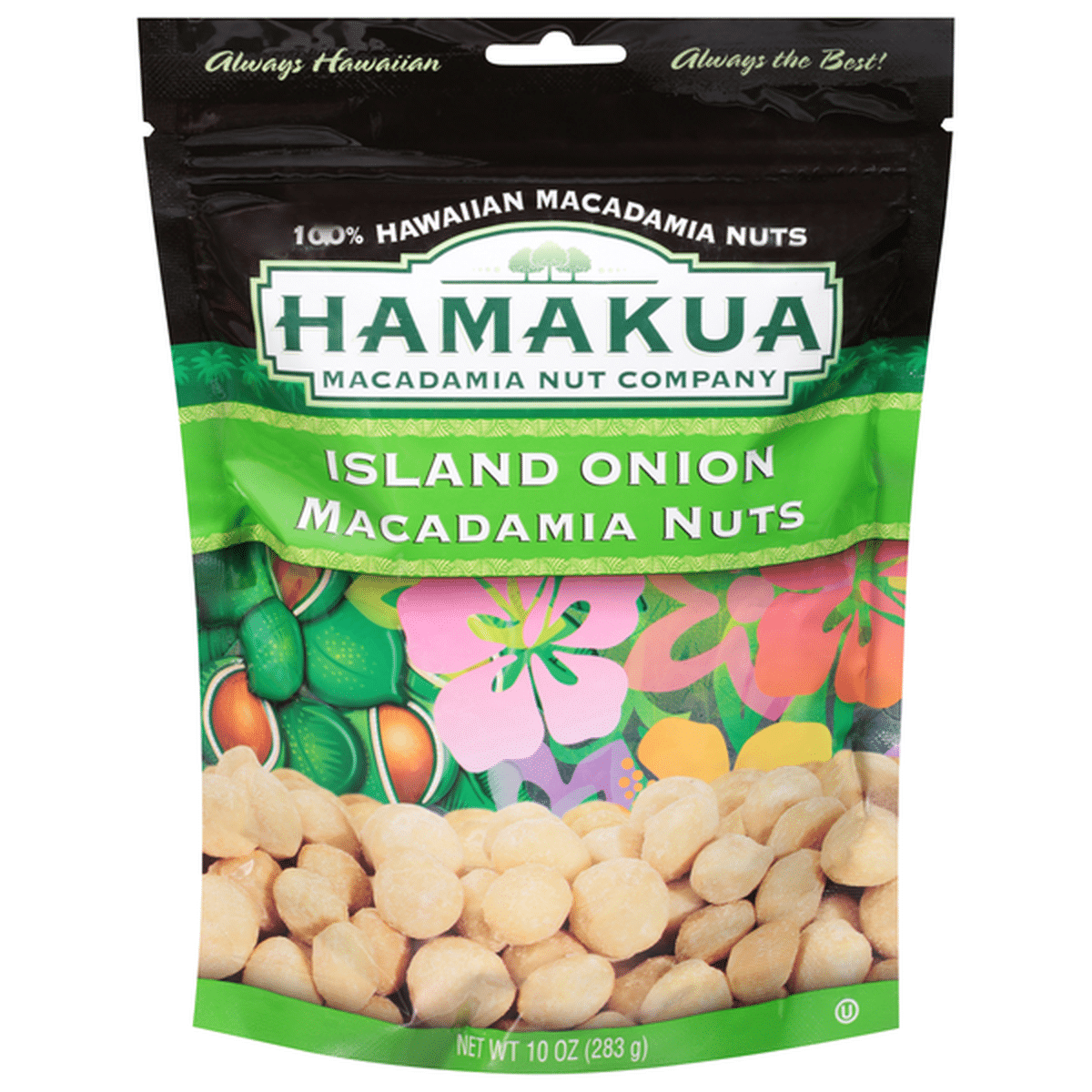 Hamakua Macadamia Nut Company Macadamia Nuts, Island Onion (10 oz ...