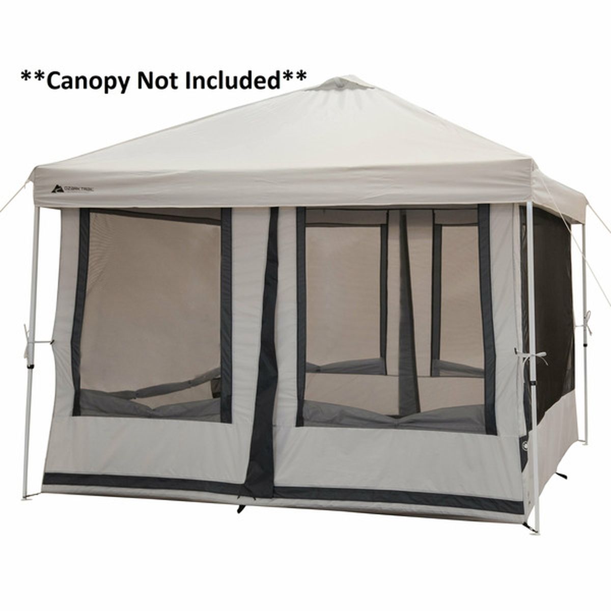 Ozark Trail 7-Person 2-in-1 Screen House Connect Tent With 2 Doors ...