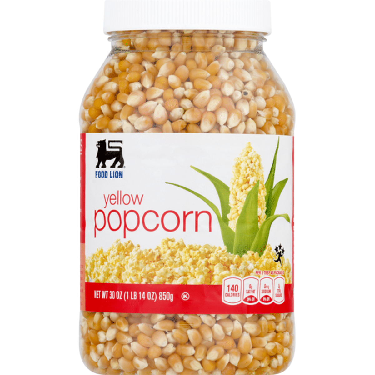 Food Lion Popcorn, Yellow, Jar (30 oz) Delivery or Pickup Near Me ...