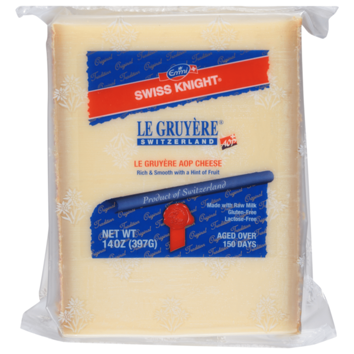 Emmi Swiss Knight Swiss Knight Le Gruyere Cheese (14 oz) Delivery or ...