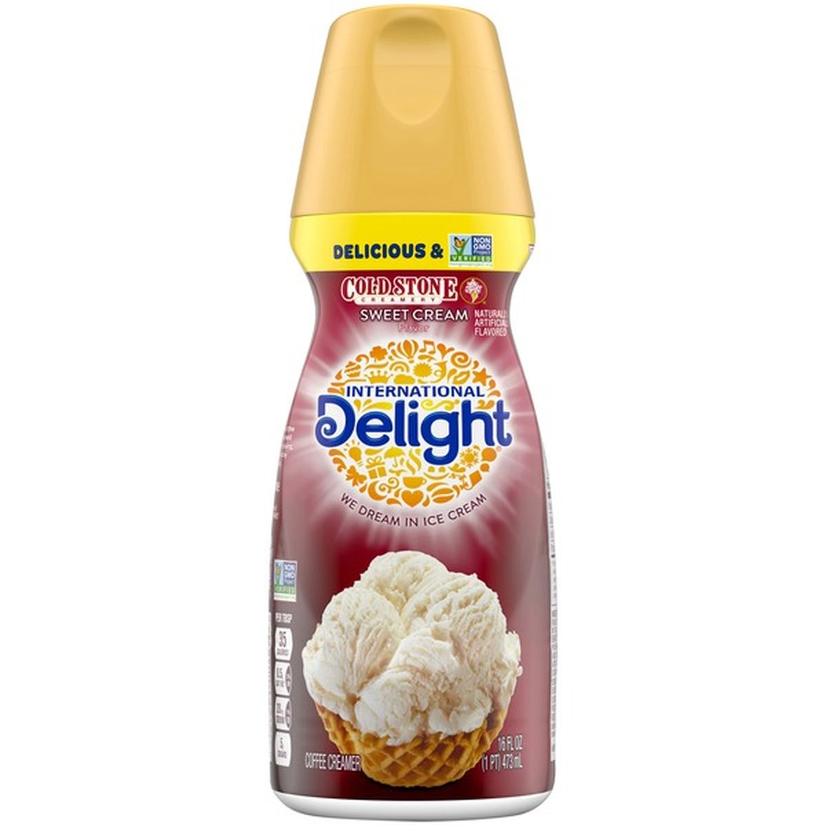 International Delight Cold Stone Creamery Sweet Cream Flavor Coffee Creamer  (16 fl oz) Delivery or Pickup Near Me - Instacart