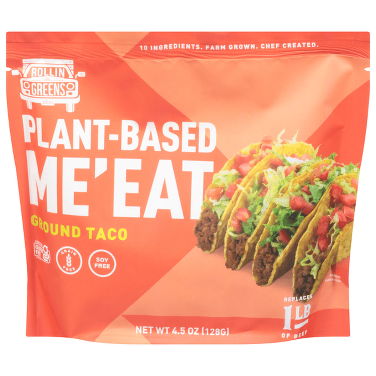 Rollingreens Me Eat Plant Based Ground Taco 4 5 Oz Delivery Or Pickup Near Me Instacart