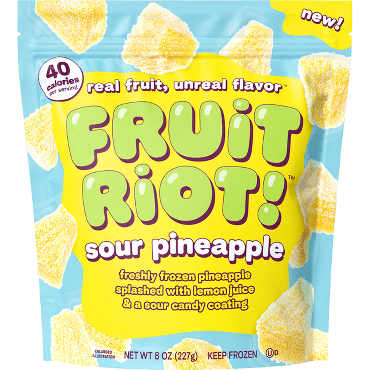 Fruit Riot sour candy pineapple (8 oz) Delivery or Pickup Near Me -  Instacart