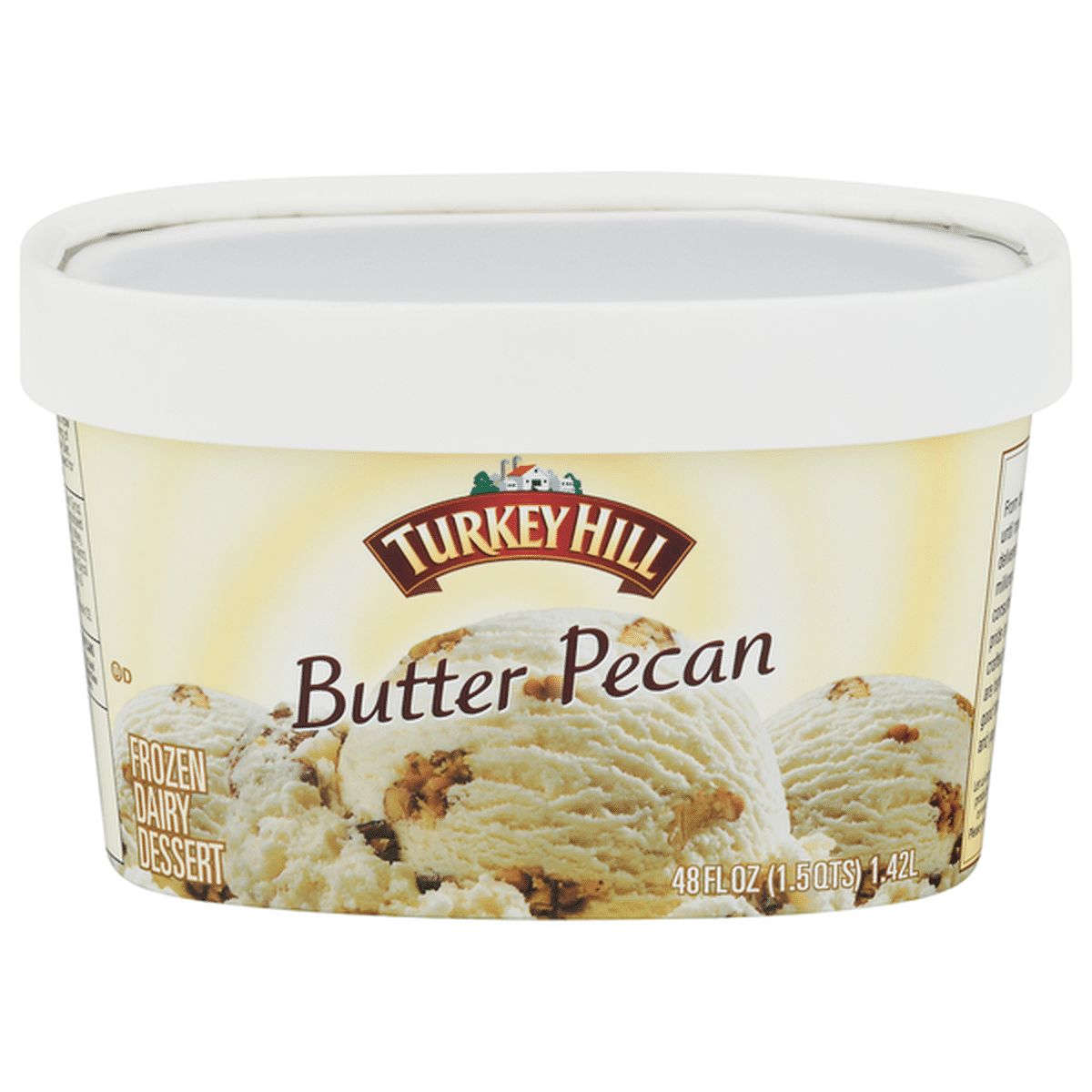 Turkey Hill Frozen Dairy Dessert Butter Pecan 48 Fl Oz Delivery Or