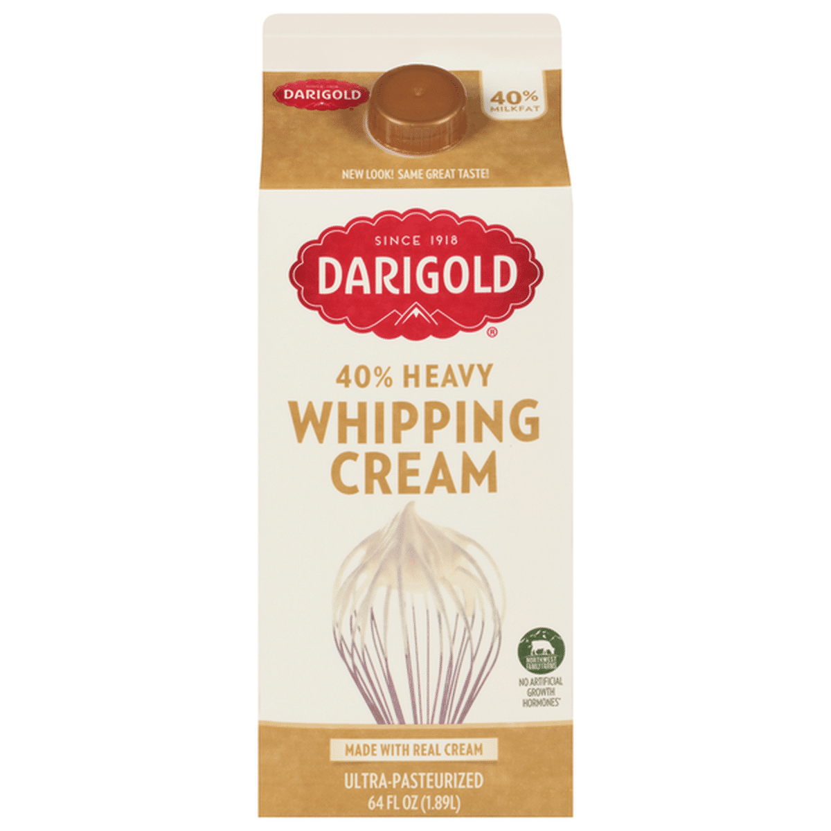 Darigold Heavy Whipping Cream 40% (64 Fl Oz) Delivery Or Pickup Near Me ...