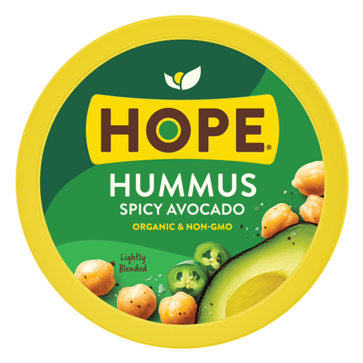 Hope Foods Spicy Avocado Organic Hummus 8 Oz Delivery Or Pickup Near Me Instacart 0230