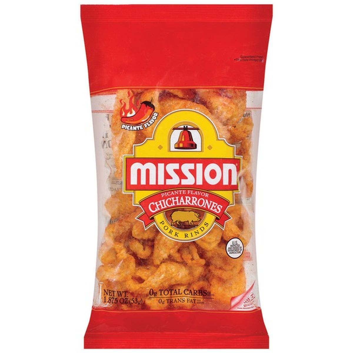 Mission Chicharrones Picante Pork Rinds (1.875 oz) Delivery or Pickup ...