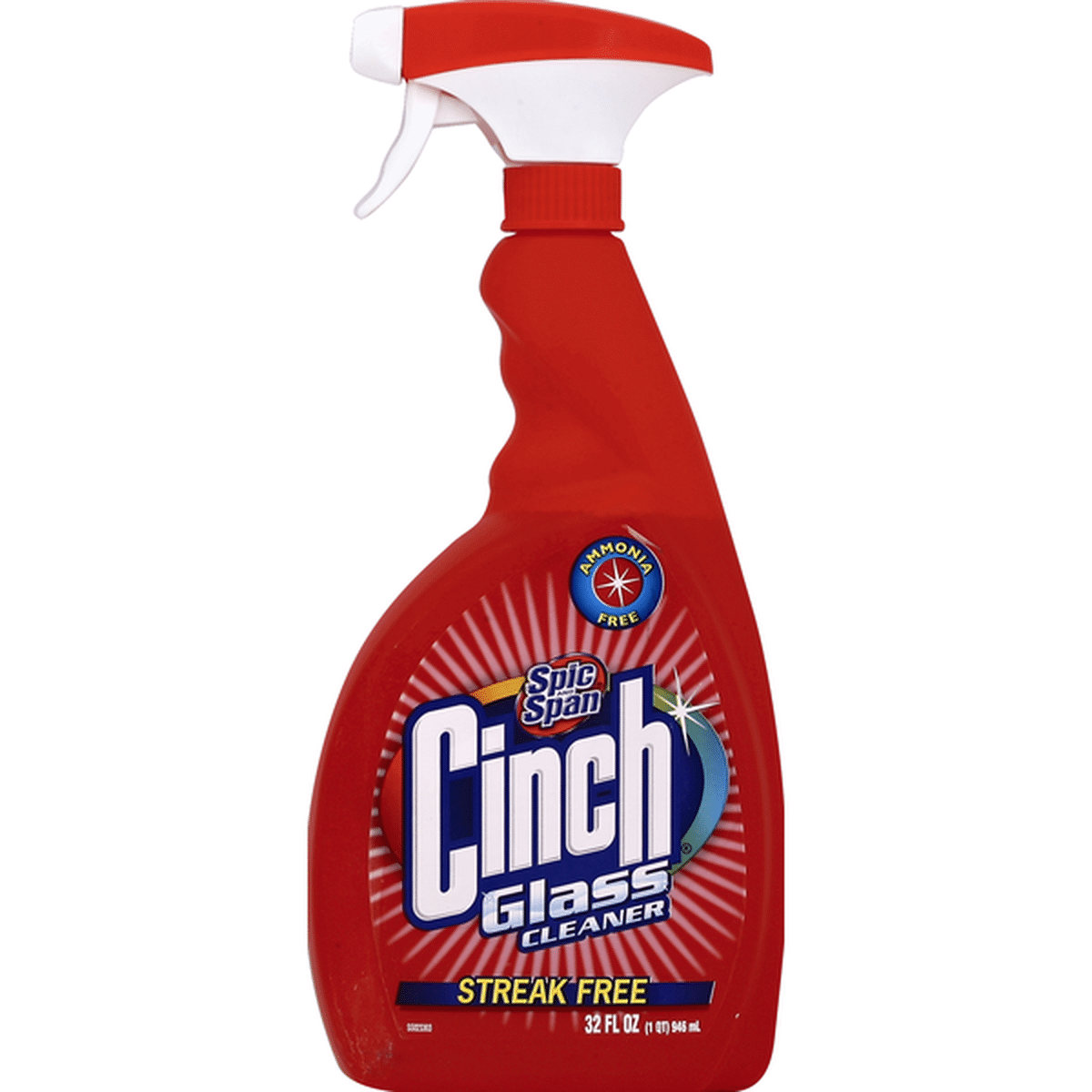 Cinch Glass Cleaner, Streak Free (32 fl oz) Delivery or Pickup Near Me ...