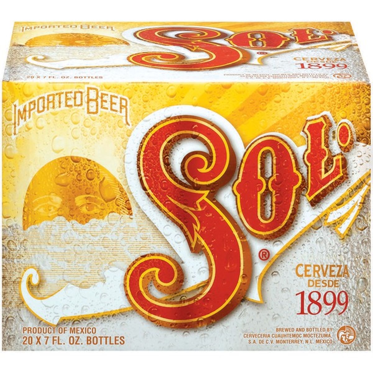 Sol Lager Beer 7 Fl Oz Delivery Or Pickup Near Me Instacart