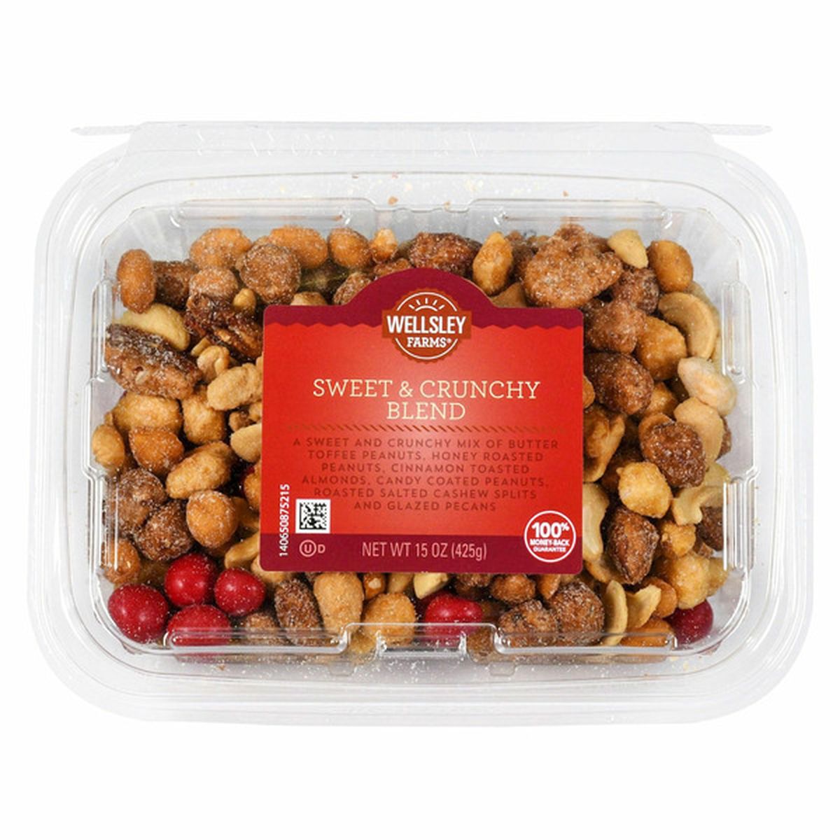 Wellsley Farms Sweet & Crunchy Blend Mix Of Butter Toffee Peanuts ...