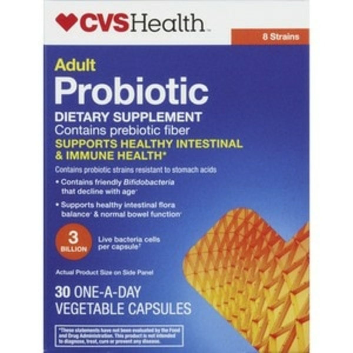 Cvs Pharmacy Adult Probiotic Vegetable Capsules Ct Delivery Or