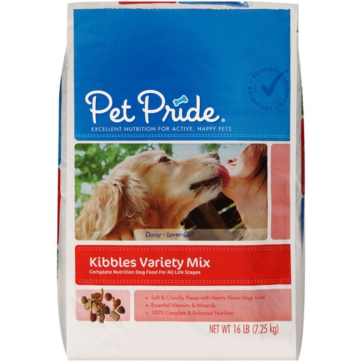 Pet Pride Kibbles Variety Mix Dog Food 16 lb Delivery or Pickup