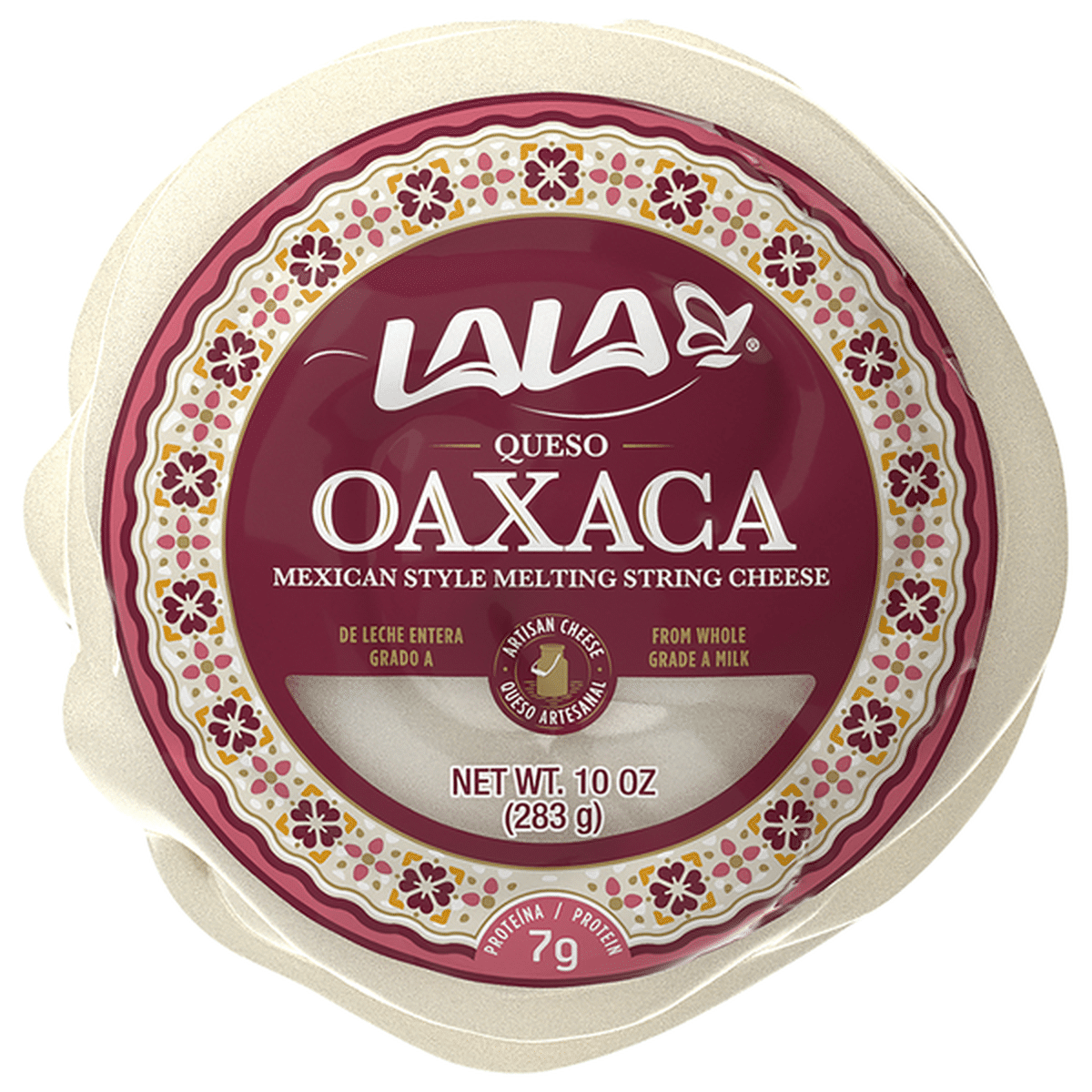 LALA Oaxaca Cheese, Mexican Style, Melting String Cheese (10 Oz ...