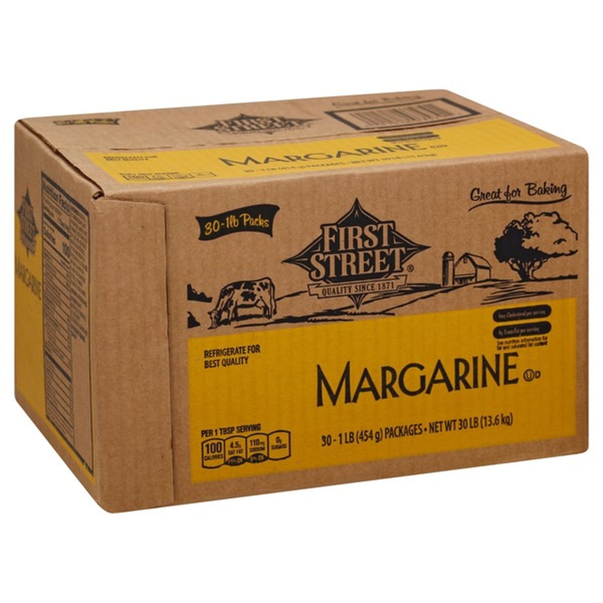 First Street 80% Vegetable Oil Margarine (16 oz) Delivery or Pickup ...