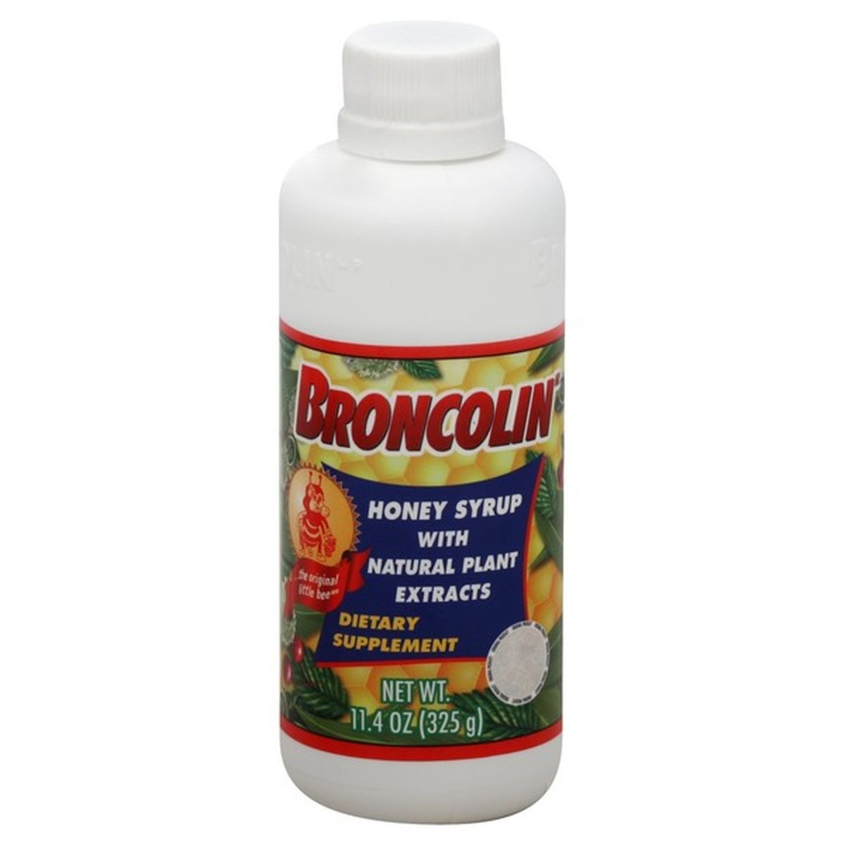 Broncolin Honey Syrup, with Natural Plant Extracts (11.4 oz) Delivery ...