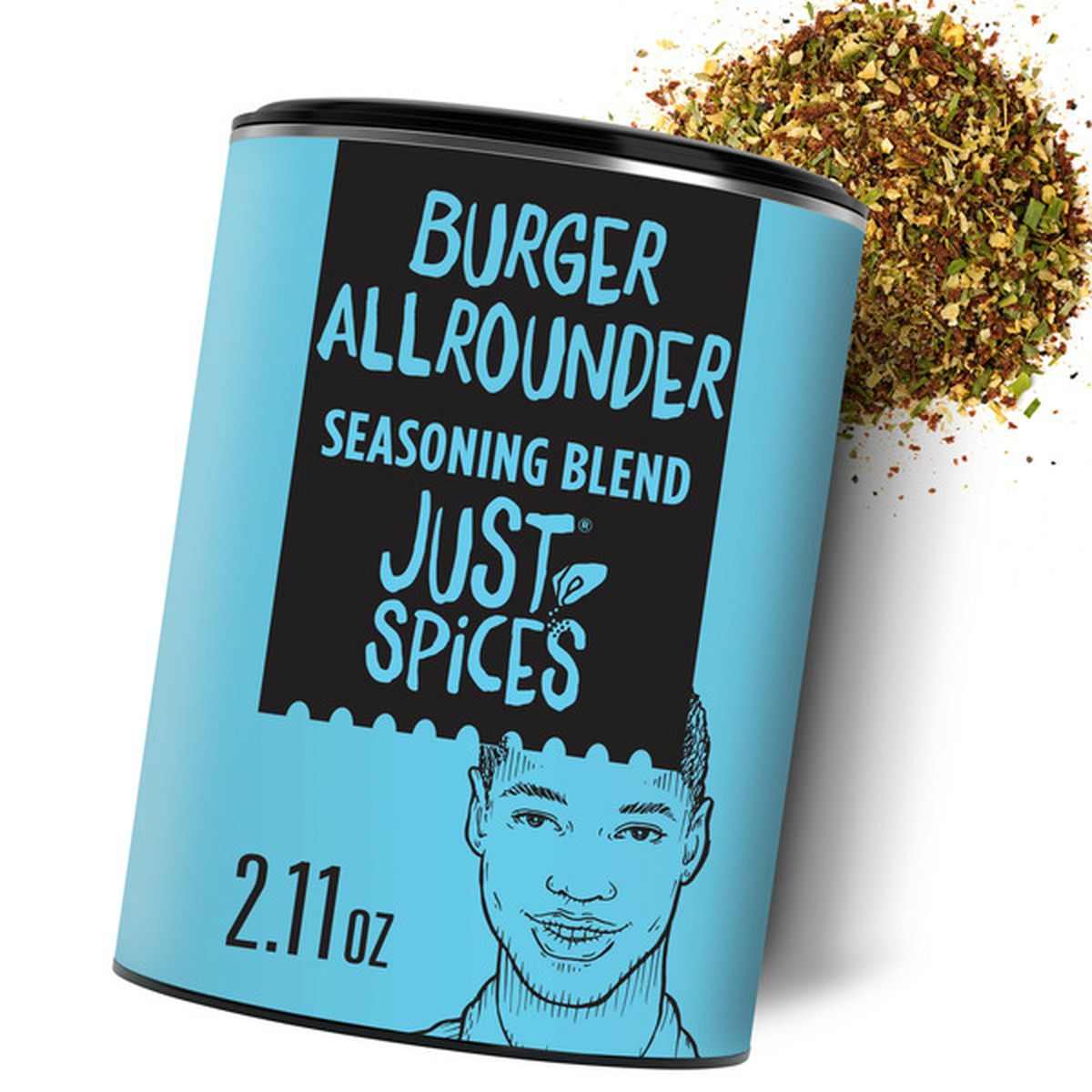 Just Spices Burger Allrounder Seasoning Blend 2 11 Oz Delivery Or