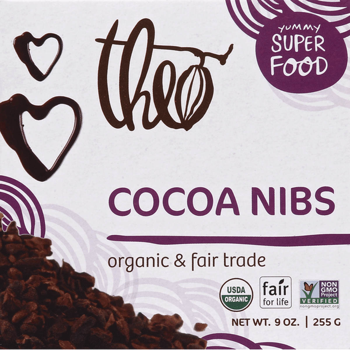 Theo Chocolate Cocoa Nibs 9 Oz Delivery Or Pickup Near Me Instacart