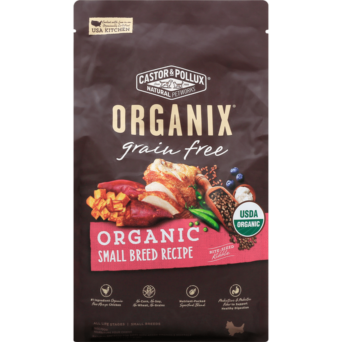 Organix Dog Food Organic Small Breed Recipe