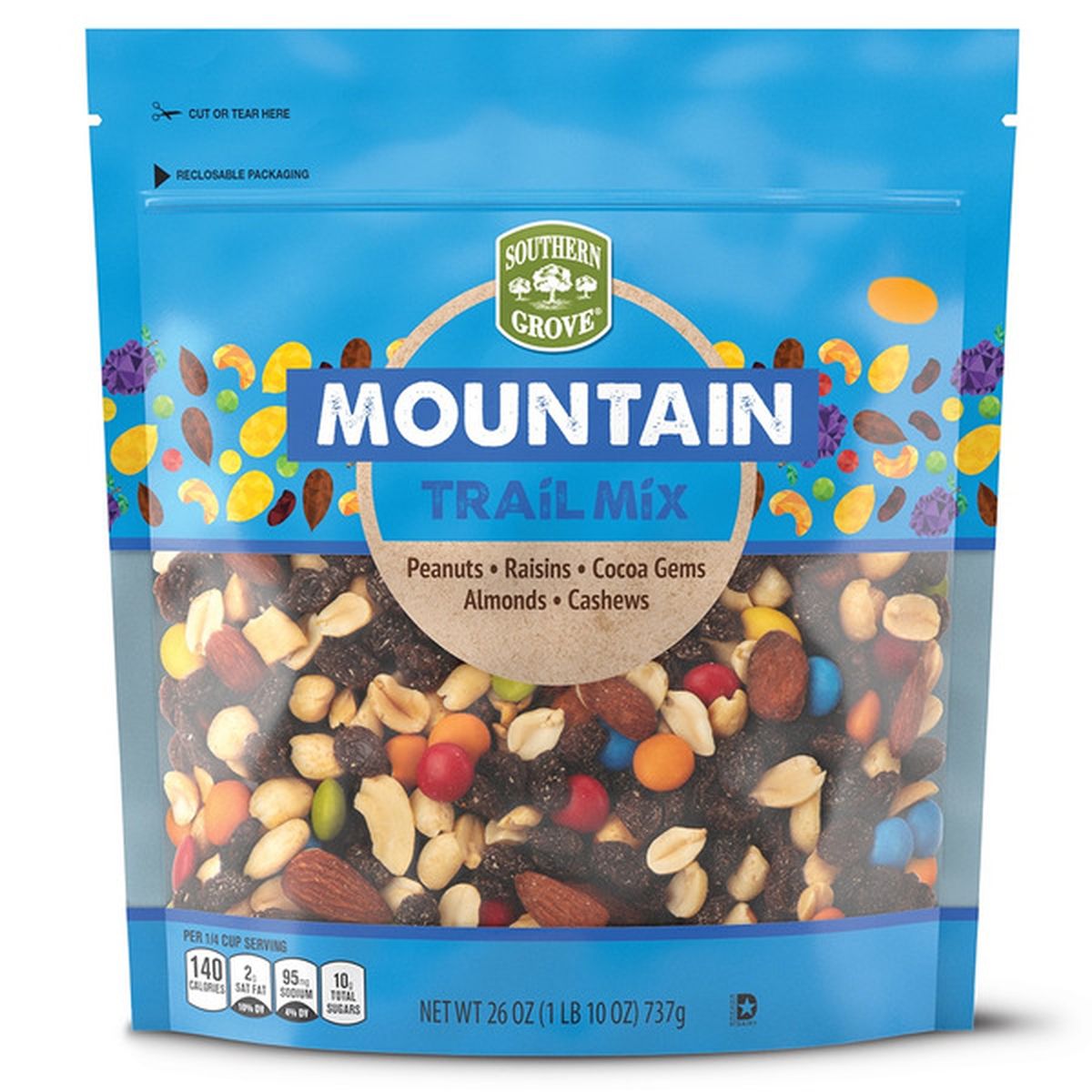 Great Value Nut & Honey Trail Mix, 26 oz 