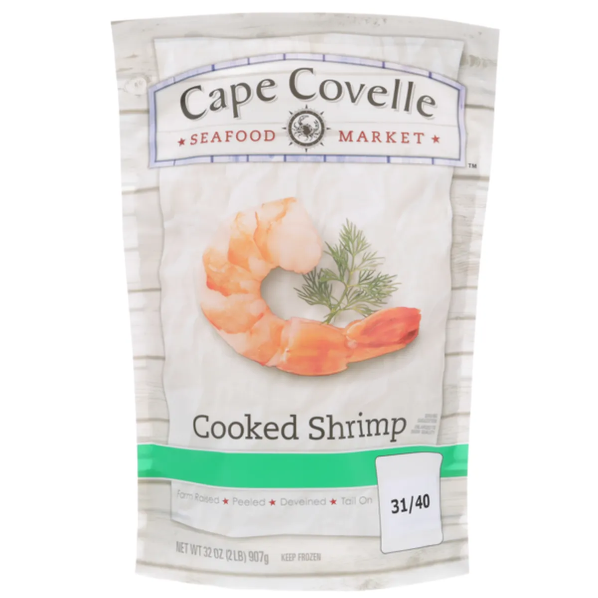 Cape Covelle Seafood Market Cooked Shrimp 32 Oz Delivery Or Pickup