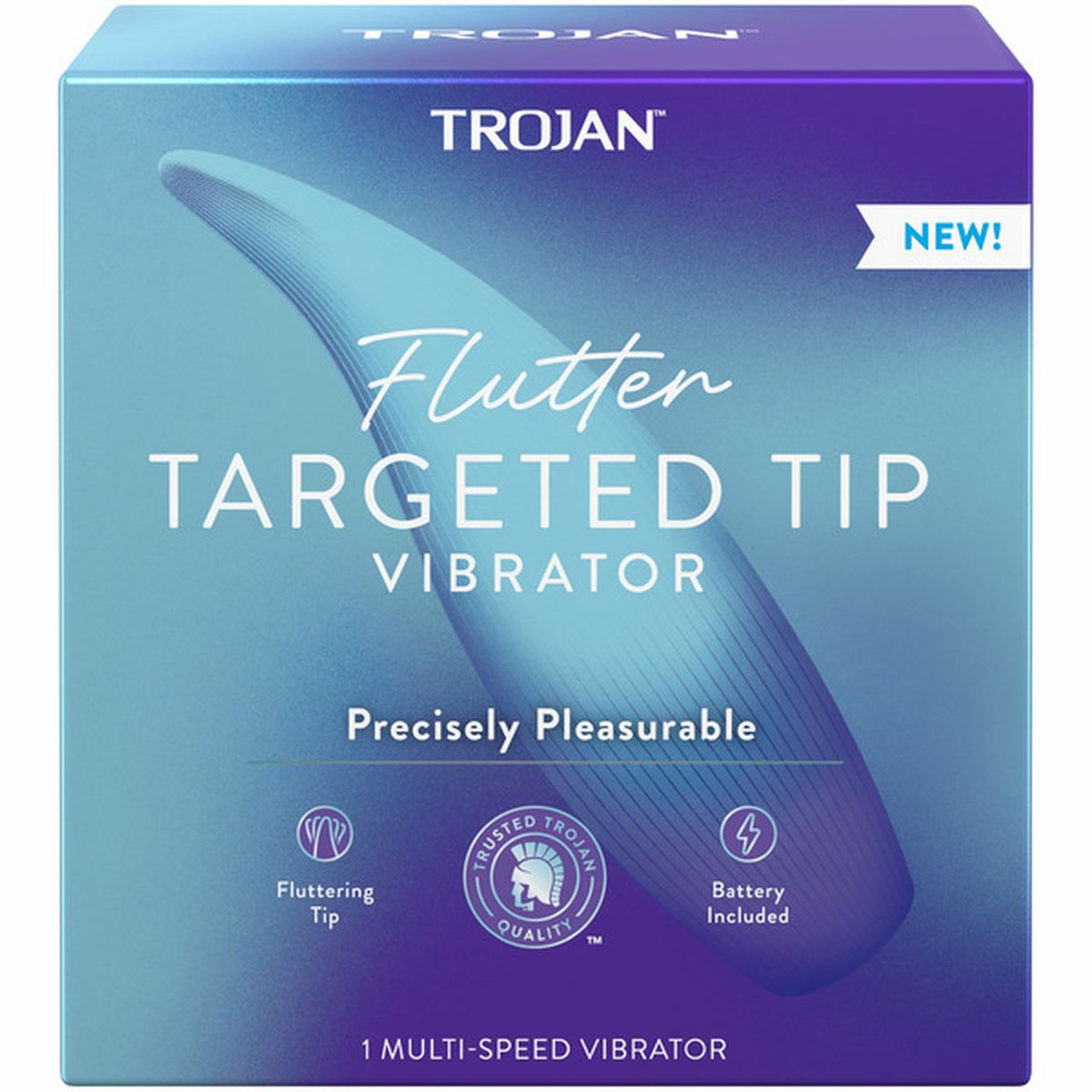 Trojan Flutter Targeted Tip Vibrator (1 ct) Delivery or Pickup Near Me -  Instacart