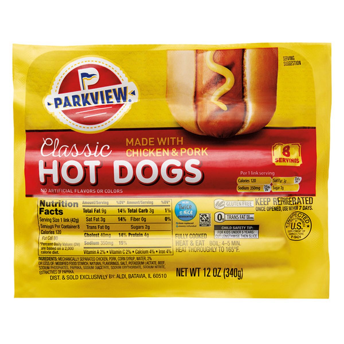 Parkview Hot Dogs 12 oz Delivery or Pickup Near Me Instacart