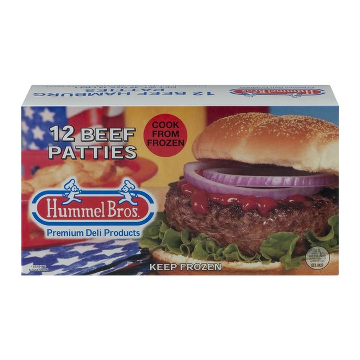 Hummel Bros. Beef Patties - 12 CT (48 oz) Delivery or Pickup Near Me ...