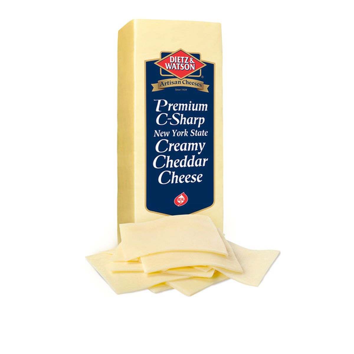 Dietz & Watson Grab & Go Sharp Cheddar Cheese (each) Delivery or Pickup ...