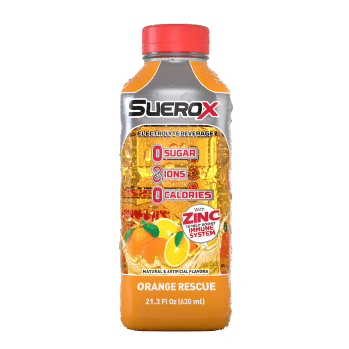 Suerox Orange Rescue Electrolyte Beverage (21.3 fl oz) Delivery or ...