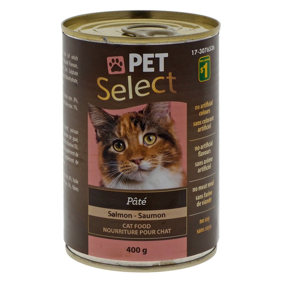 Pet Select Cat Food Pate With Salmon 400 g Delivery or Pickup