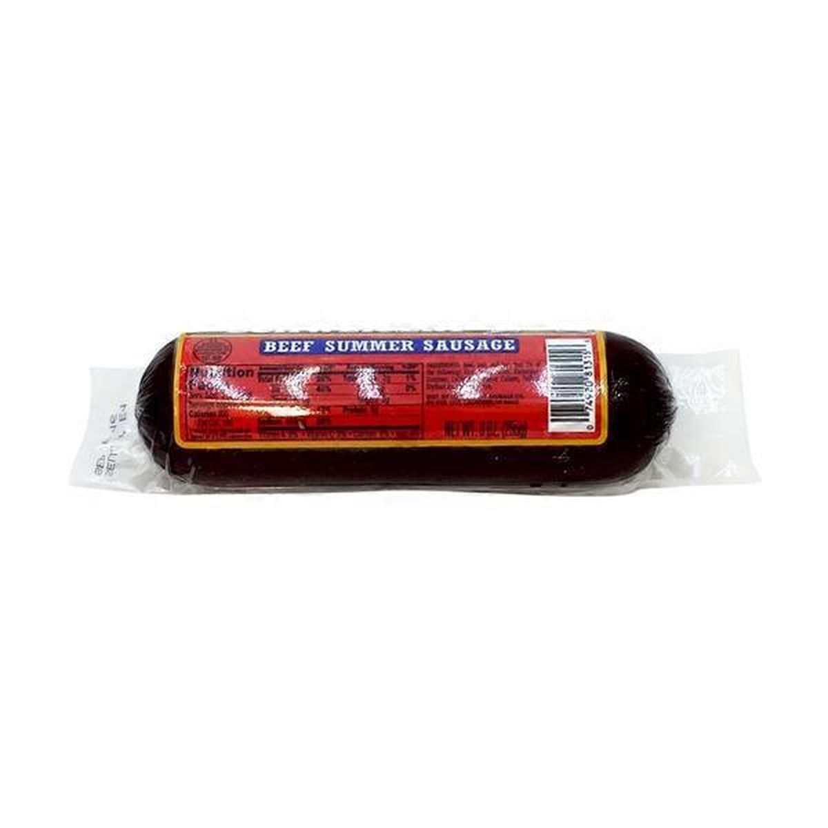 Schweigert Hickory House Beef Summer Sausage 9 Oz Delivery Or Pickup