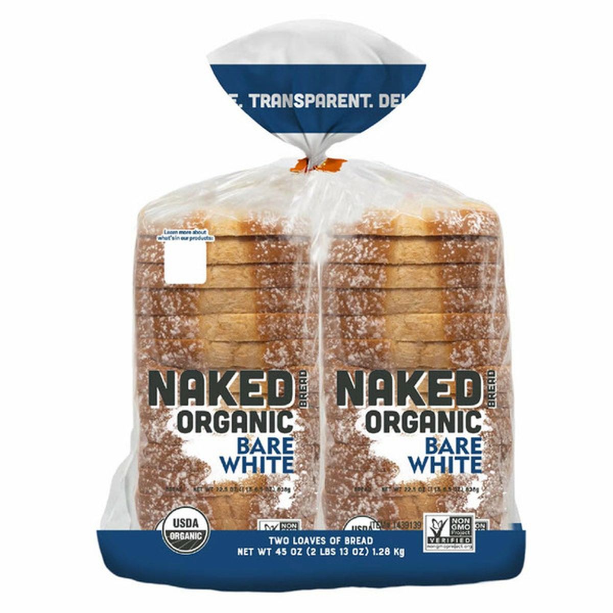 Naked Bread Organic Bare White Bread Oz Delivery Or Pickup Near Me Instacart