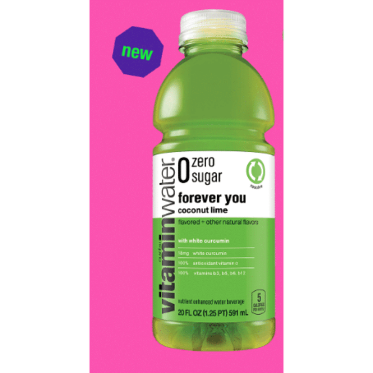 Vitaminwater Forever You Zero Sugar Soda Fl Oz Delivery Or Pickup