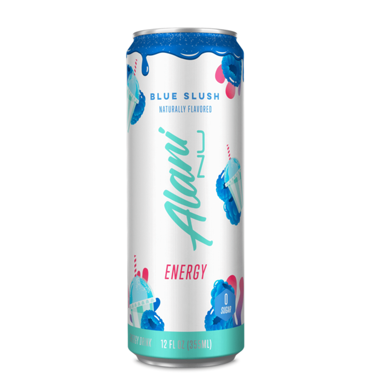 Alani Nu Energy Drink Blue Slush (12 fl oz) Delivery or Pickup Near Me ...