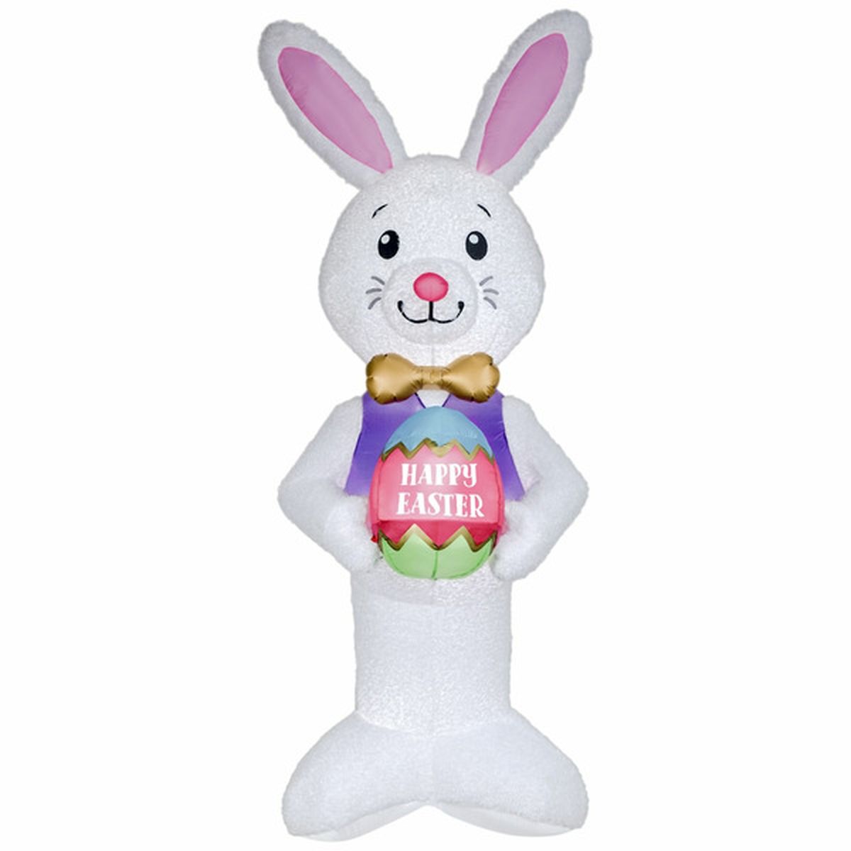 Gemmy Airblown Inflatable Luxe Easter Bunny With Egg (8 ft) Delivery or ...