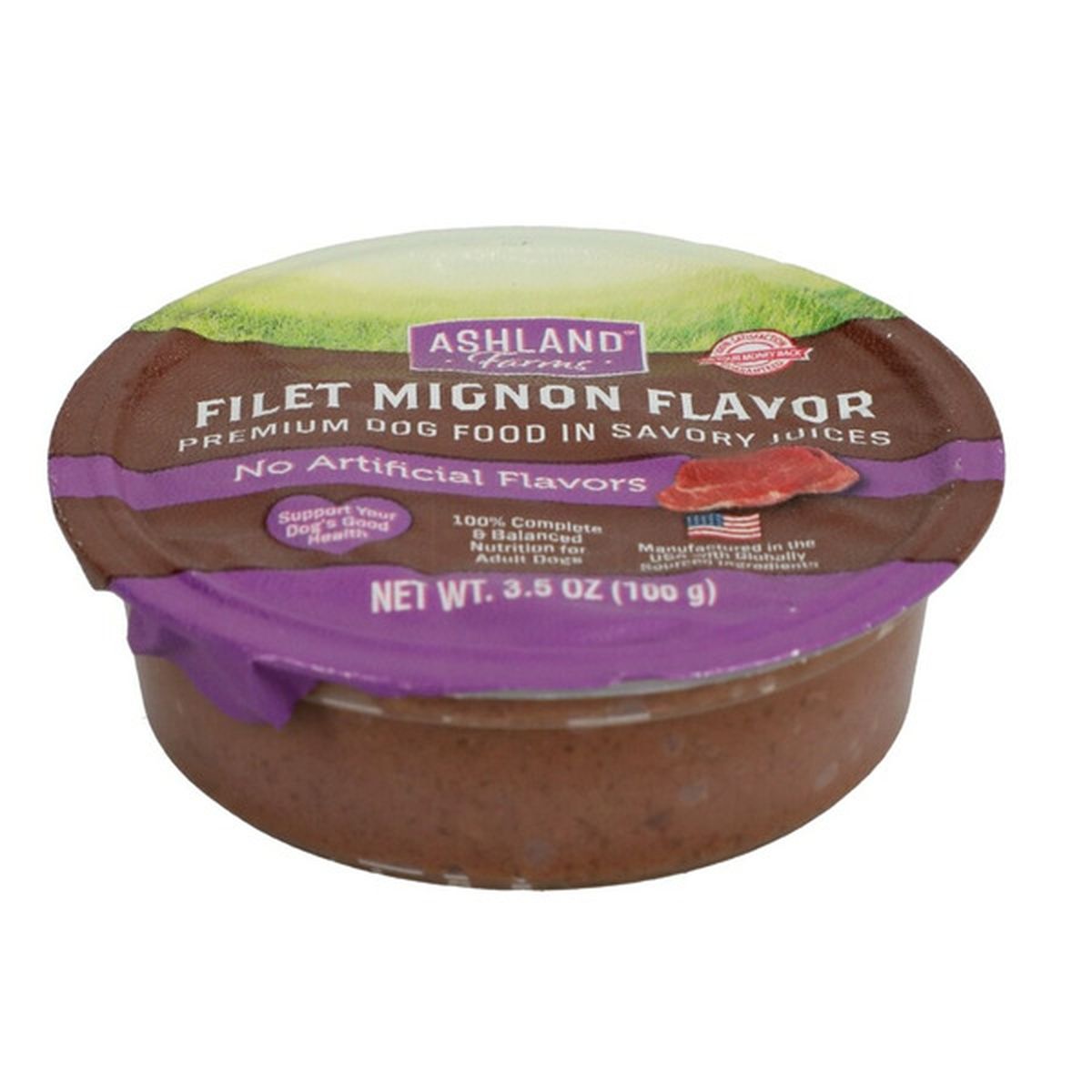 Ashland Farms Filet Mignon Flavor Premium Dog Food In Savory Juices